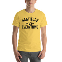 Load image into Gallery viewer, Gratitude v Everything  T-Shirt
